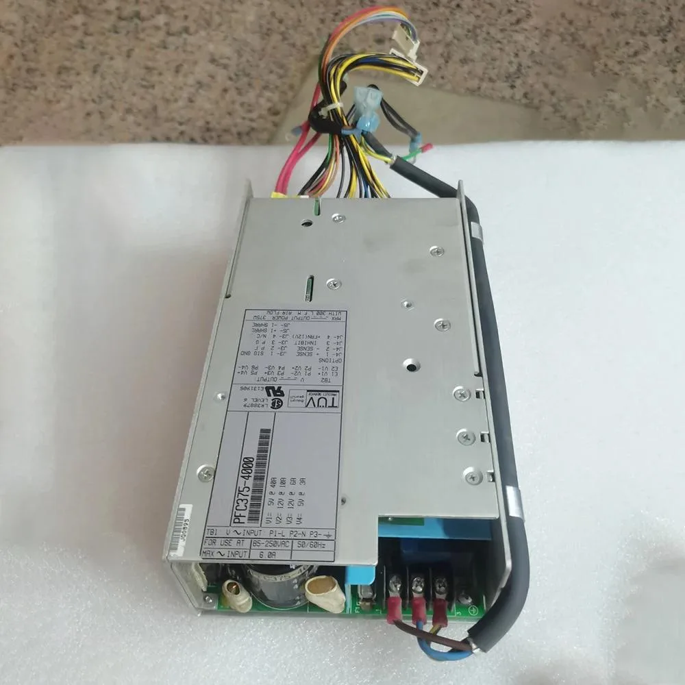 KHACHIMO ATX power supply unit silver metal casing 375 4000