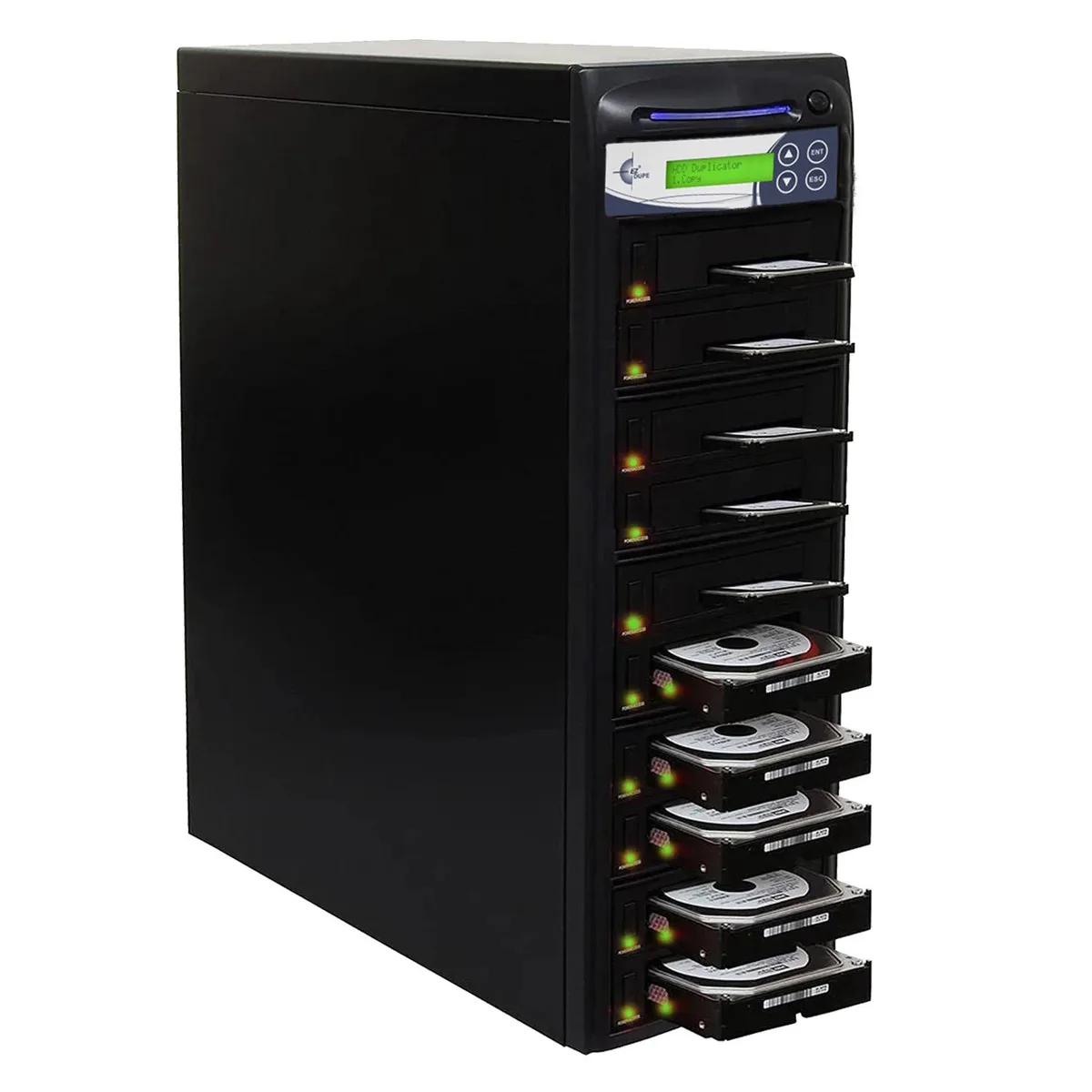 EZ Dupe, Inc. EZ Dupe H09HSATB 1-to-9 SATA duplicator — fotografia produsului