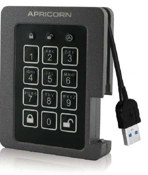 Apricorn Apricorn ASSD-3PL256-240F 240 GB portable SSD — productfoto