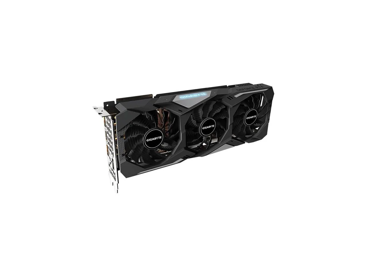Gigabyte RTX 2080 Super Gaming OC triple-fan graphics card with metal backplate
