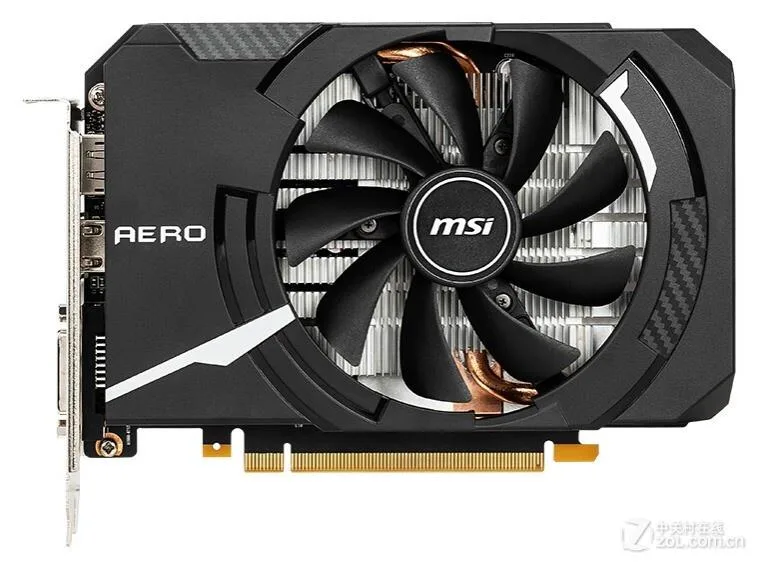 MSI MSI GeForce GTX 1660Ti AERO ITX 6G OC graphics card — φωτογραφία προϊόντος