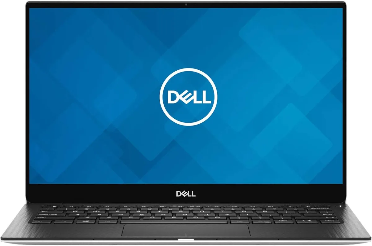 Silver Dell Latitude 7390 13.3 inch laptop, non-touch FHD screen, Grade A condition