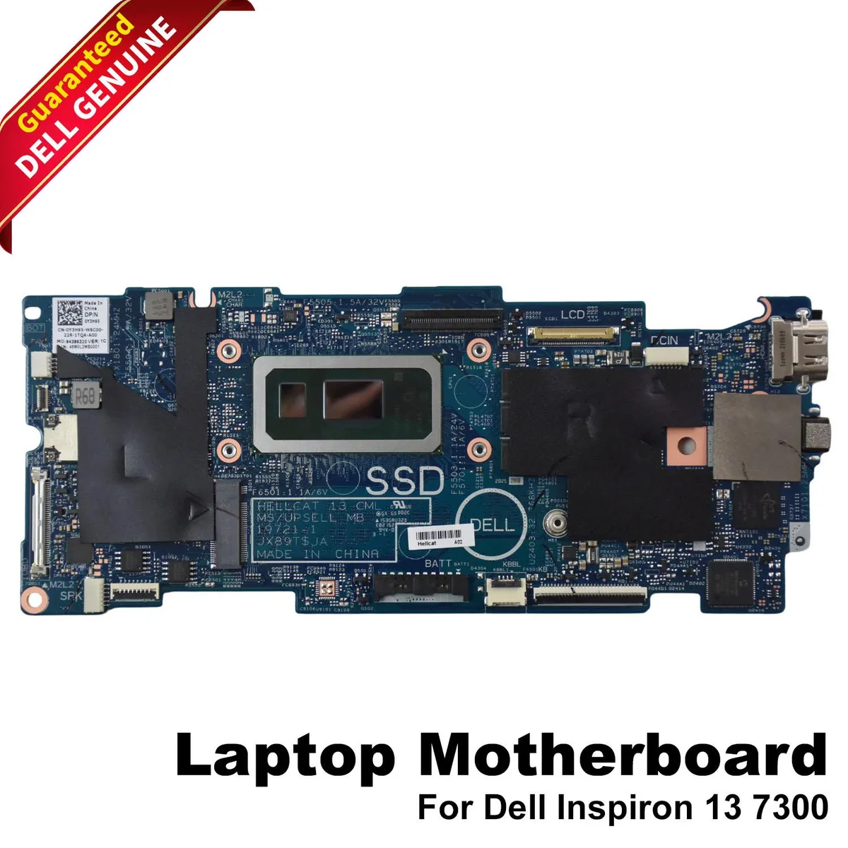 DELL DELL Inspiron 13 7300 2-in-1 Motherboard i5-10210U 1.6GHz 8GB DDR3 Y3H95 — photo du produit
