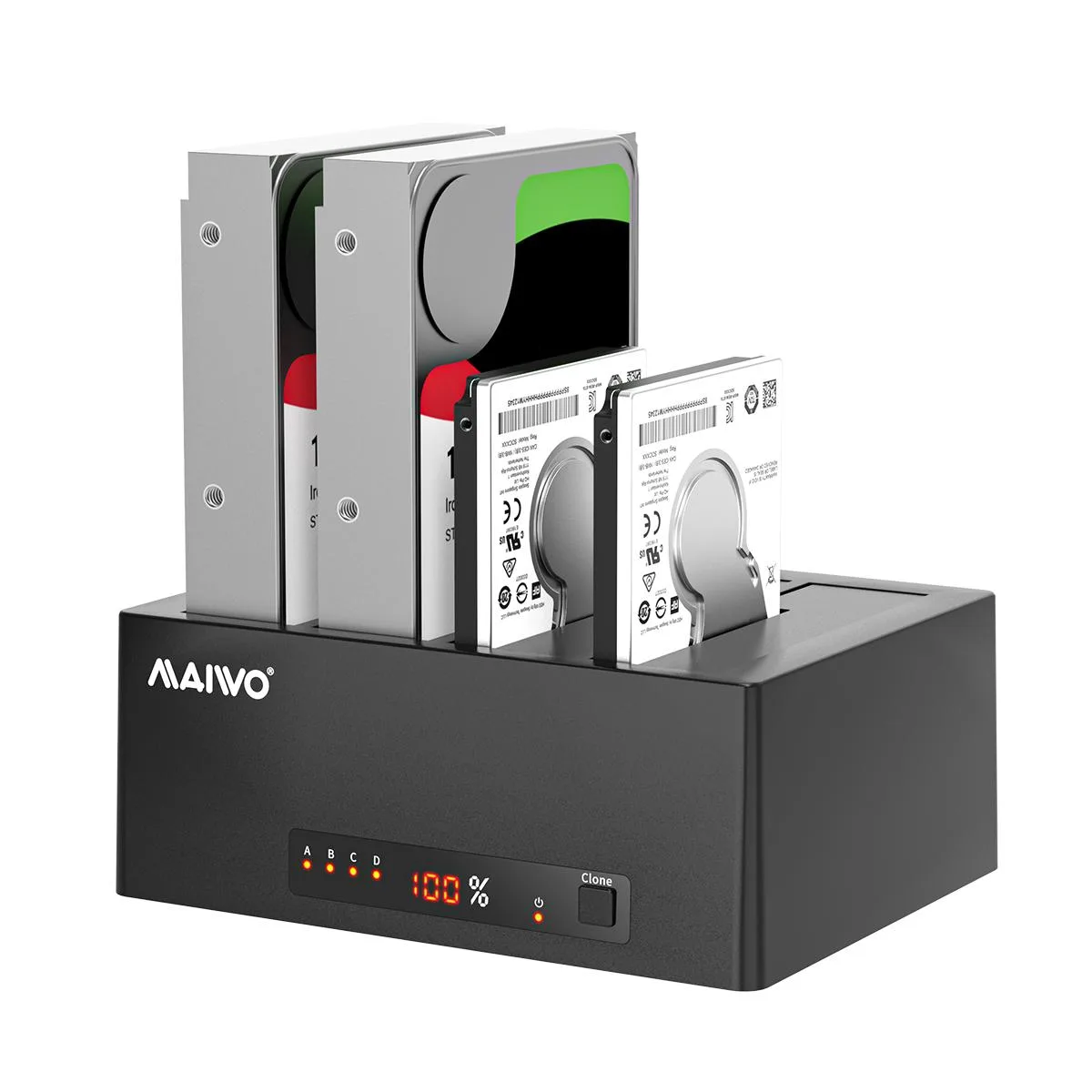 MAIWO MAIWO 4-Bay SATA Docking Station eSATA 72TB — 제품 사진