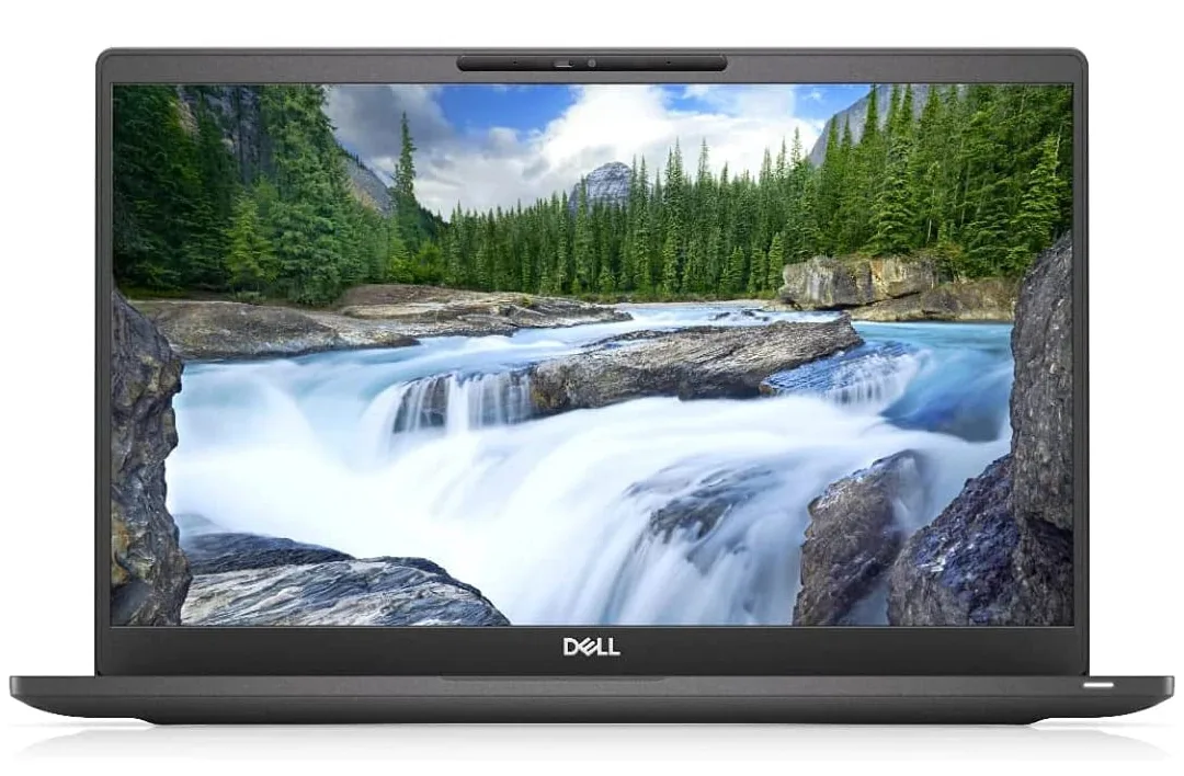 Silver Dell Latitude 7400 14.0 inch touchscreen laptop closed lid
