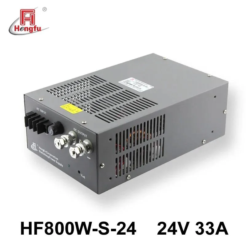 Silver ATX power supply unit with rear fan grille and cable bundle