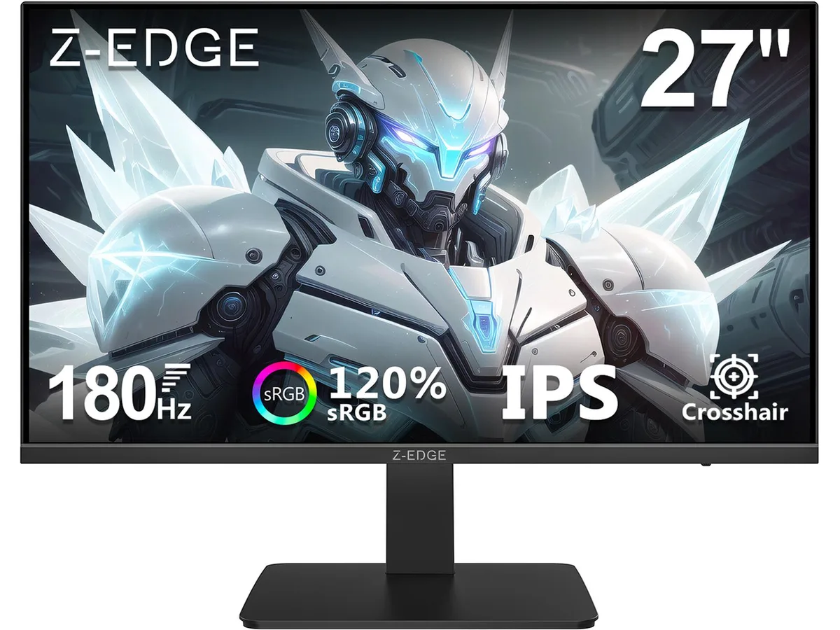 Z-EDGE Z-EDGE UG27F 27" 180Hz 1ms IPS gaming monitor — product photo