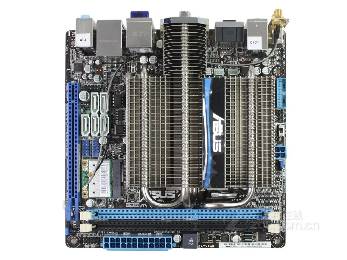 ASUS ASUS E35M1-I DELUXE AMD A50 DDR3 8GB Mini-ITX Motherboard — product photo
