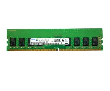 Green Samsung DDR4 desktop memory module, 288 pins, no heat spreader