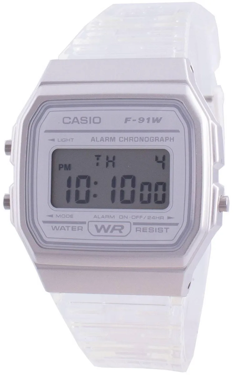 CASIO CASIO F-91WS-7 Quartz Women's Watch 35.00 mm Resin Digital 30m — produktbilde