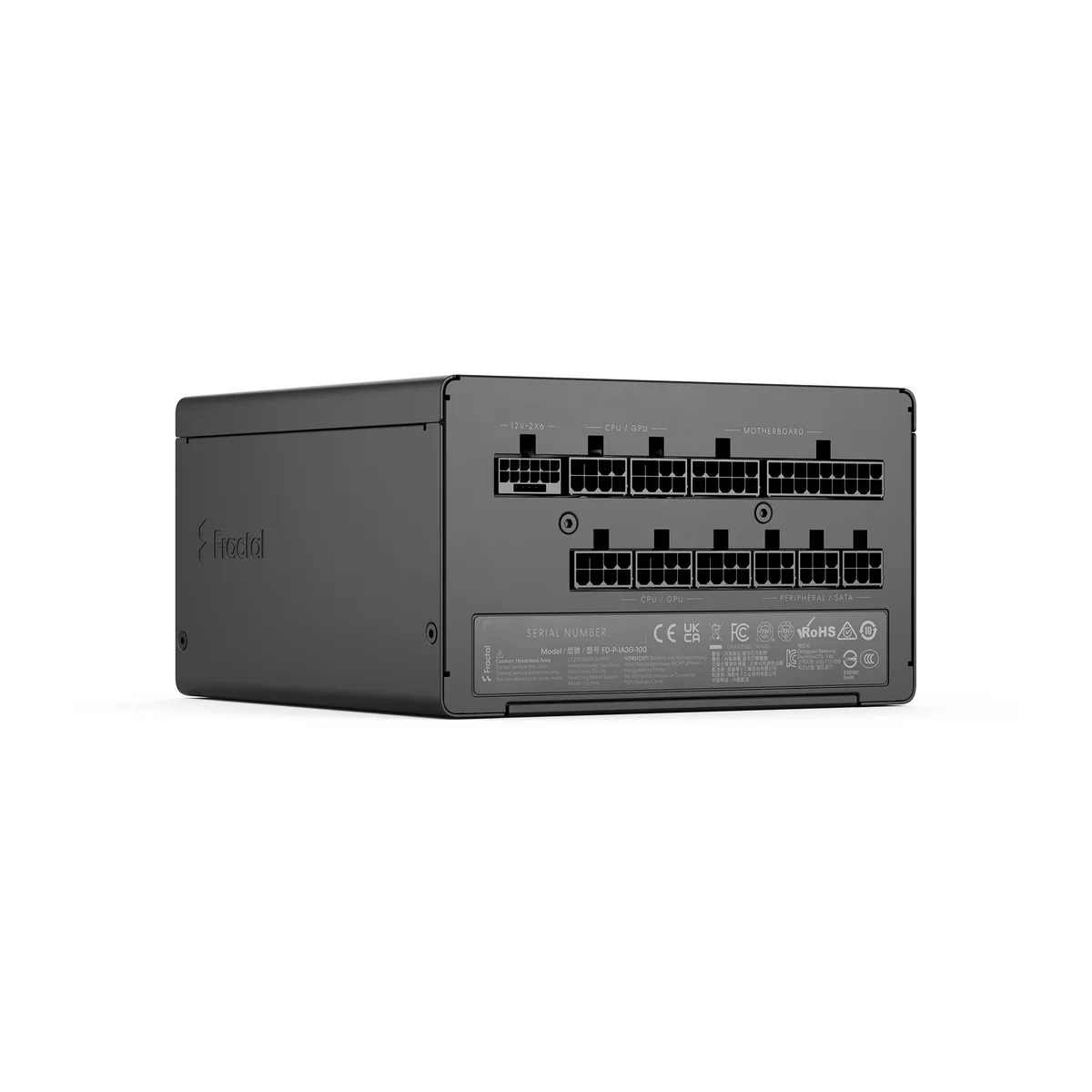 Fractal Design Fractal Design Ion 3 Gold 1000W Black ATX12V 3.1 Power Supply FD-P-IA3G-100-US — product photo