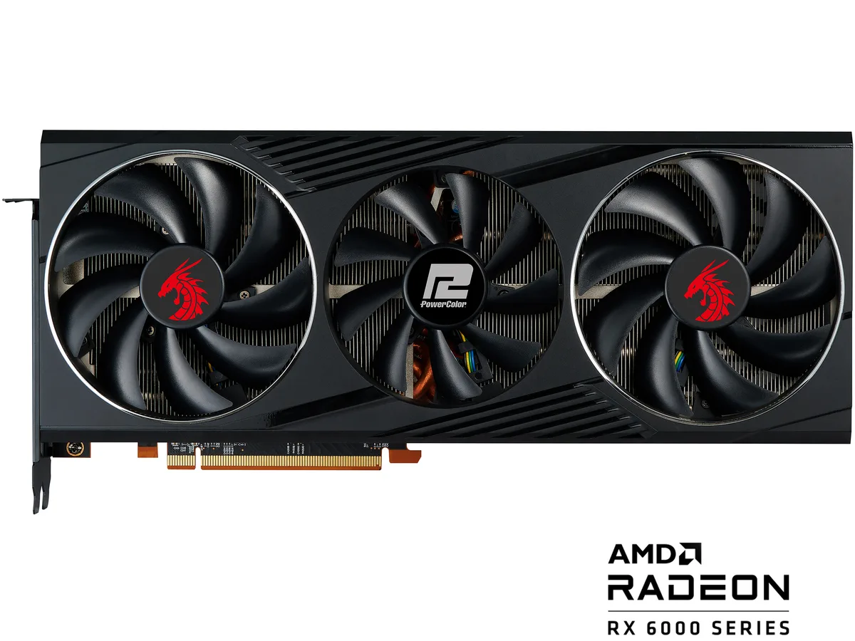 PowerColor PowerColor 6800 16GBD6-3DHR/OC Radeon graphics card — photo du produit