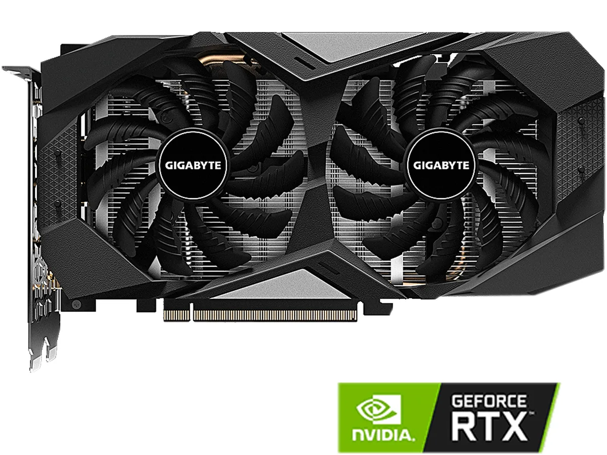 GIGABYTE GIGABYTE GV-N166SD6-6G GeForce GTX 1660 SUPER 6GB graphics card — product photo