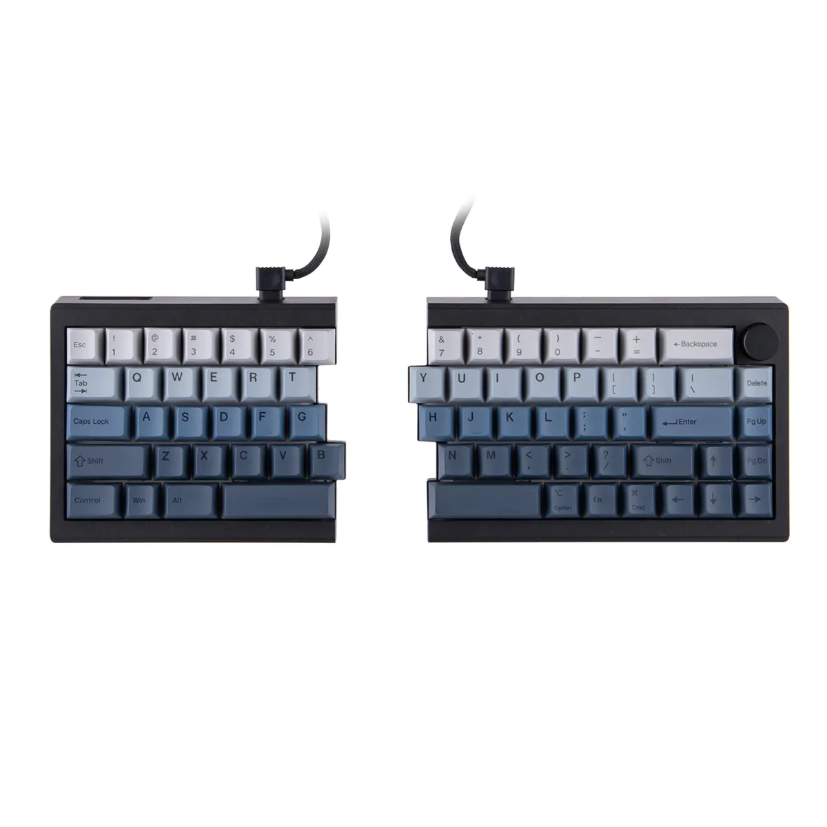 Epomaker Epomaker Split65 65% split gaming keyboard, 81 keys, linear switches, RGB — product photo