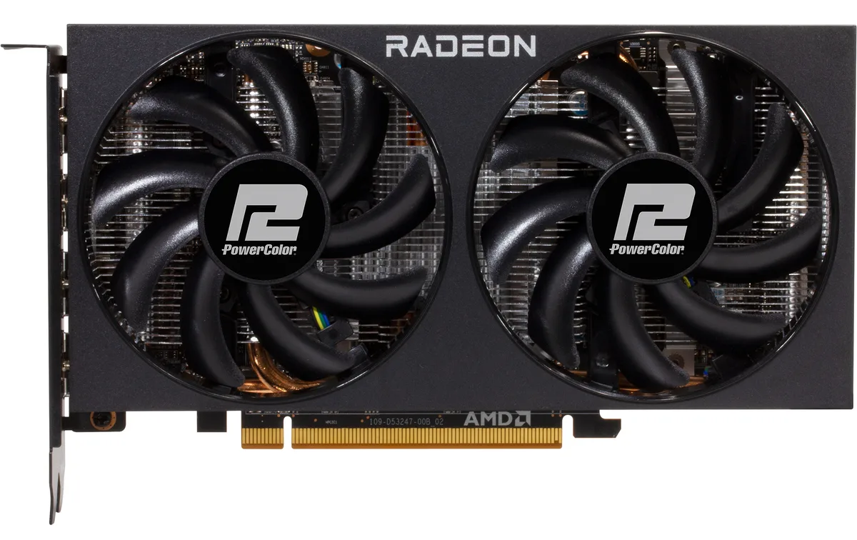 PowerColor PowerColor Fighter Radeon RX 6650 XT AXRX 6650XT 8GBD6-3DH graphics card — photo du produit