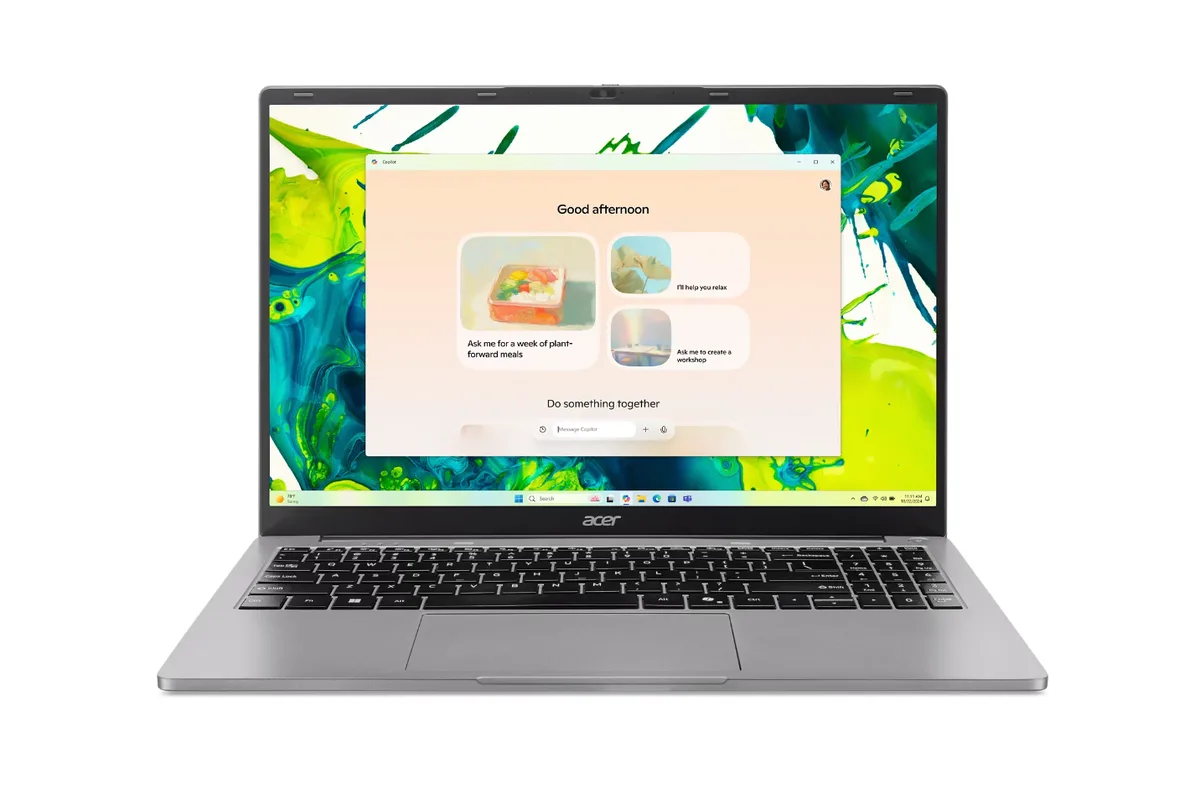 Acer America Acer Aspire Lite 15 AL15-35P-C3NH laptop, Intel Celeron N4500, 8GB DDR4, 128GB SSD, 15.6" FHD IPS — photo du produit