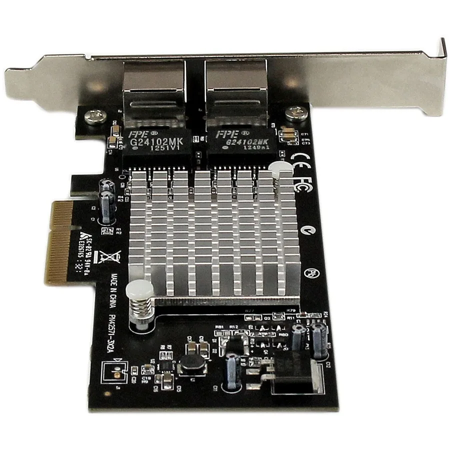STARTECH STARTECH ST2000SPEXI dual-port Gigabit Ethernet network card — 商品写真