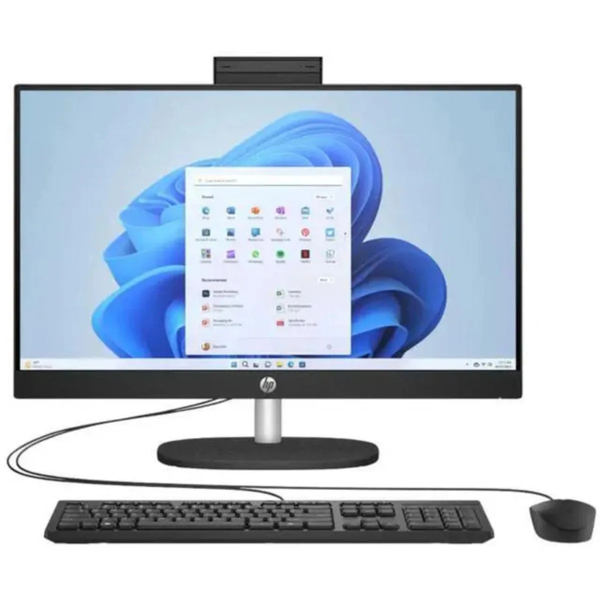 HP HP 27-CR1000I all-in-one PC 27" FHD IPS Core Ultra 5 125U 8GB DDR5 256GB NVMe Windows 11 Home Black — ภาพสินค้า
