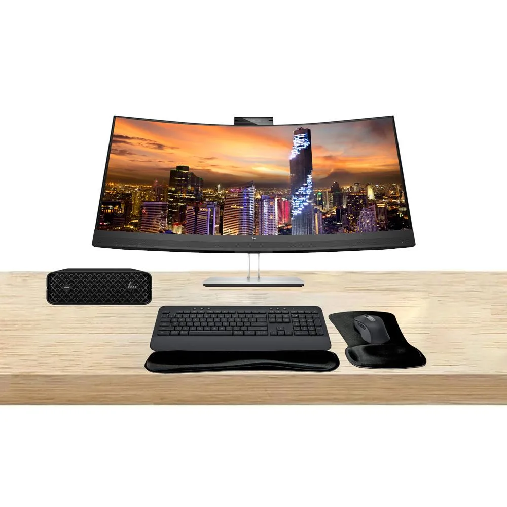 HP HP Z2 Mini G9 i7-14700 16GB 512GB Win11 Pro E34m G4 34" MK650 — صورة المنتج