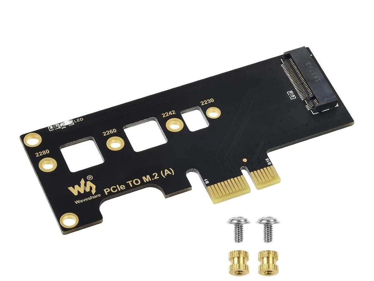 LORDWORLD LORDWORLD PCIe to M.2 NVMe Adapter 2230 2242 2260 2280 — produkto nuotrauka