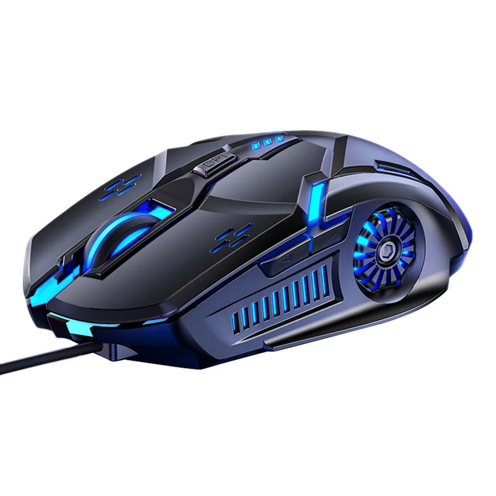 IHDAPP IHDAPP Wired Gaming Mouse 3200 DPI 6 Buttons Black — photo du produit