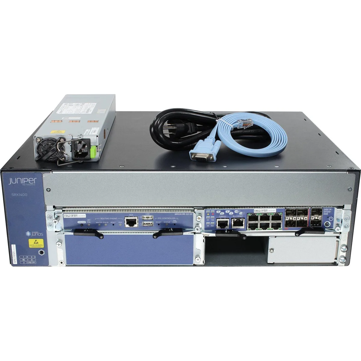 HPE Juniper Networking HPE Juniper Networking SRX1400BASE-XGE-AC 3U rack server — product photo