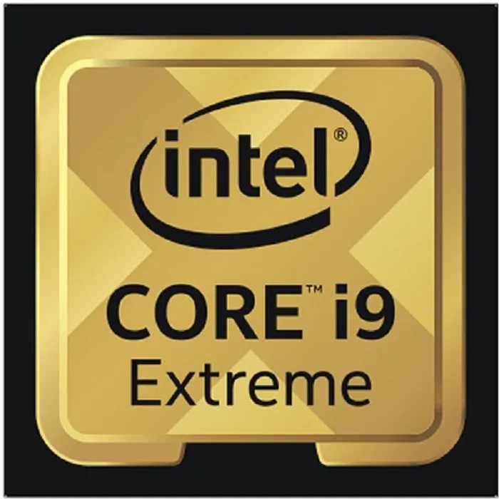 Silver square desktop processor with gold contact pads and green substrate visible