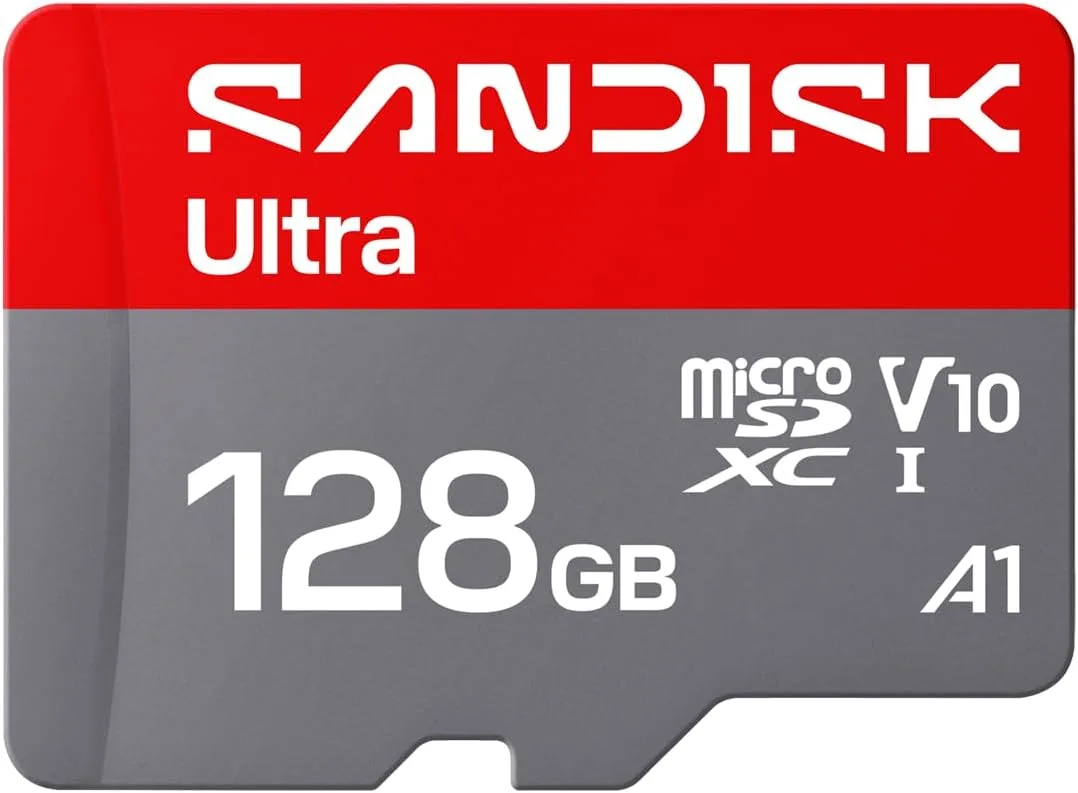 SanDisk SanDisk Ultra microSD UHS-I 128GB SDSQUJQ-128G-GZ6MA memory card — Produktfoto