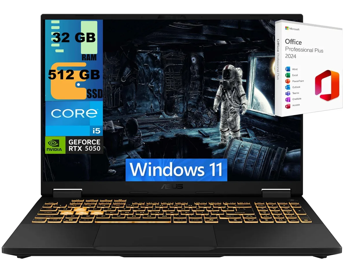 Gray gaming laptop, 16 inch FHD plus display, 165Hz, Jaeger Gray finish