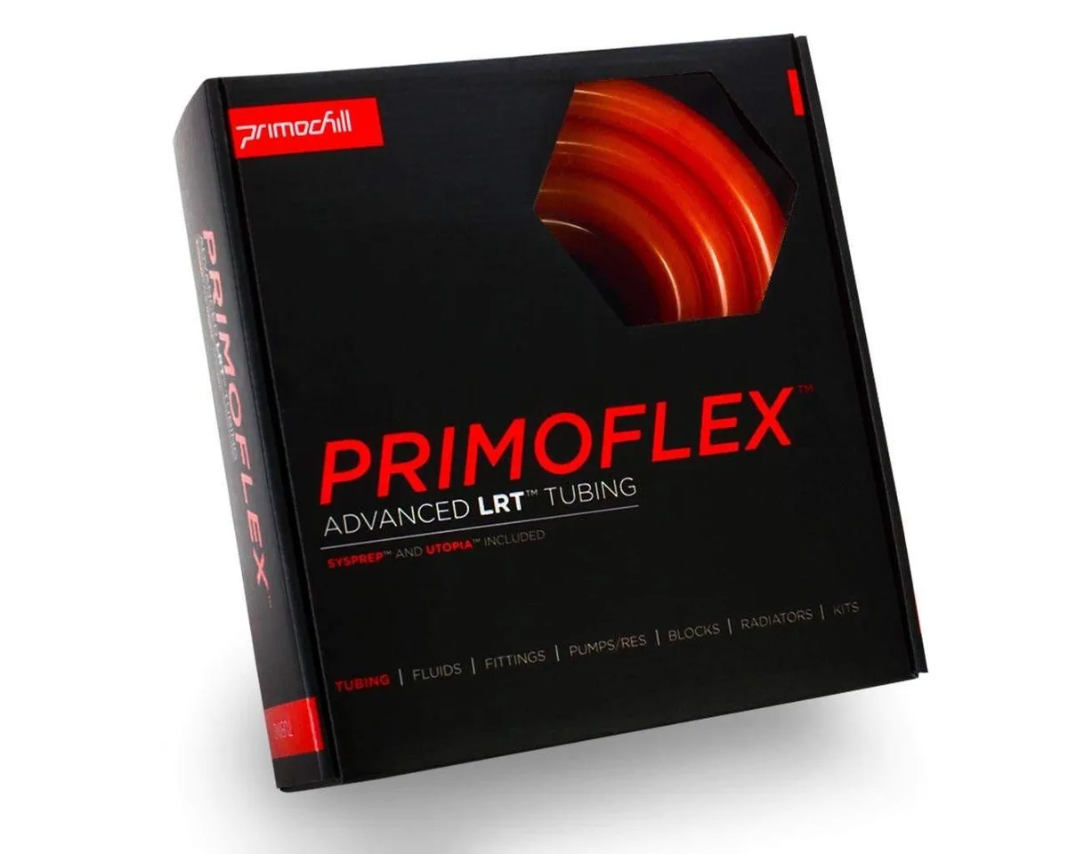 PrimoChill PrimoChill PrimoFlex Advanced LRT Tubing 7/16in ID 5/8in OD UV Pearl Orange 10ft diy cooling — 商品照片
