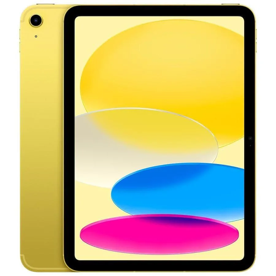 Apple Apple iPad 10th Gen A2696 64GB Yellow tablet — produktfoto