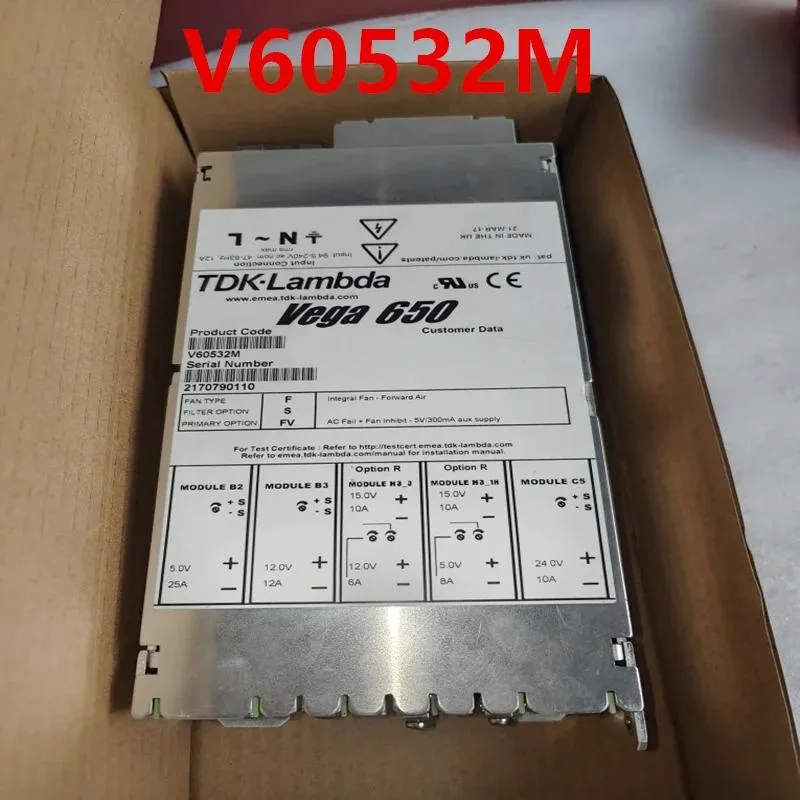 KHACHIMO KHACHIMO Power Supply For TDK-LAMBDA VEGA 650 650W V60532M V407YLR — product photo