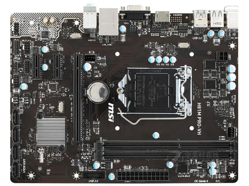 MSI MSI H81M PRO-VH LGA 1150 Intel H81 Micro ATX Motherboard — product photo