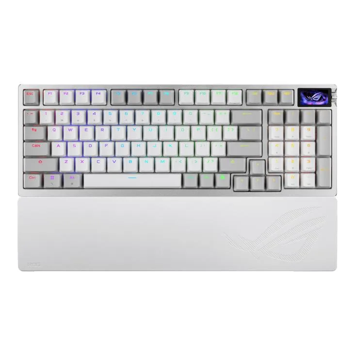 ASUS ASUS ROG Azoth 98 HE White gaming keyboard — product photo