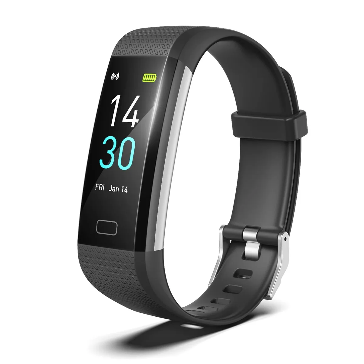  threesheep S5 Activity Tracker 0.96 inch LCD Black 16 Sports Modes 24 Hour Tracking — fotografie produktu