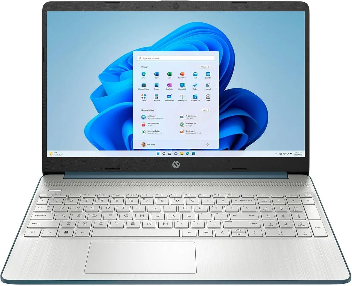 HP HP 15 laptop Core i5-1235U 10-core 16GB 2TB SSD Blue — product photo