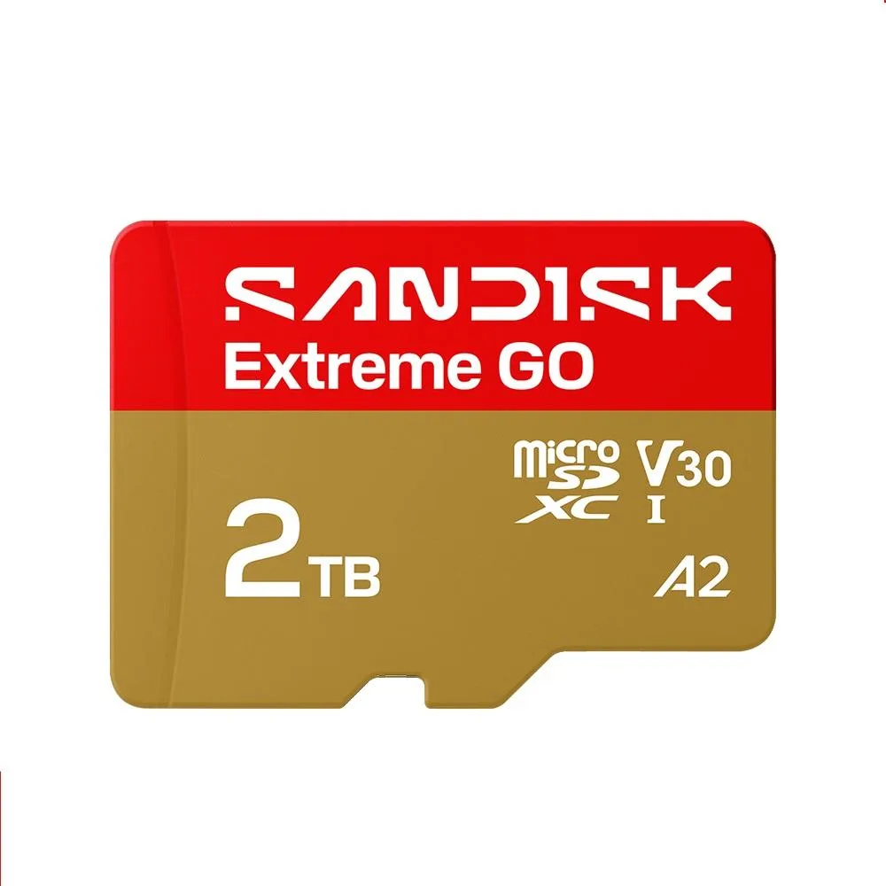 SanDisk SanDisk Extreme GO microSDXC 2TB memory card SDSQXGN-2T00-GN6MN — 商品写真
