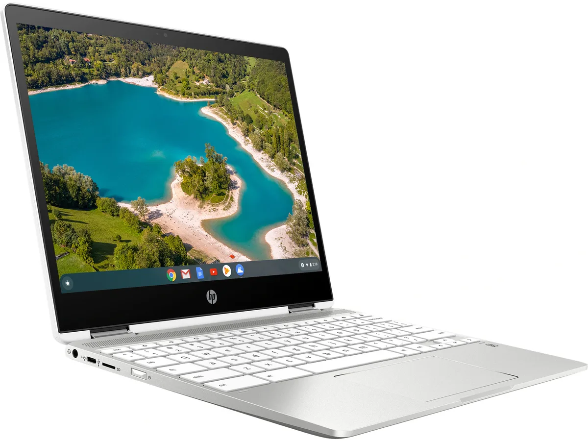 HP HP 14b laptop, Intel Celeron N4000 2.6GHz, 4GB DDR4, 32GB eMMC, 14" HD touch screen, Chrome OS — photo du produit