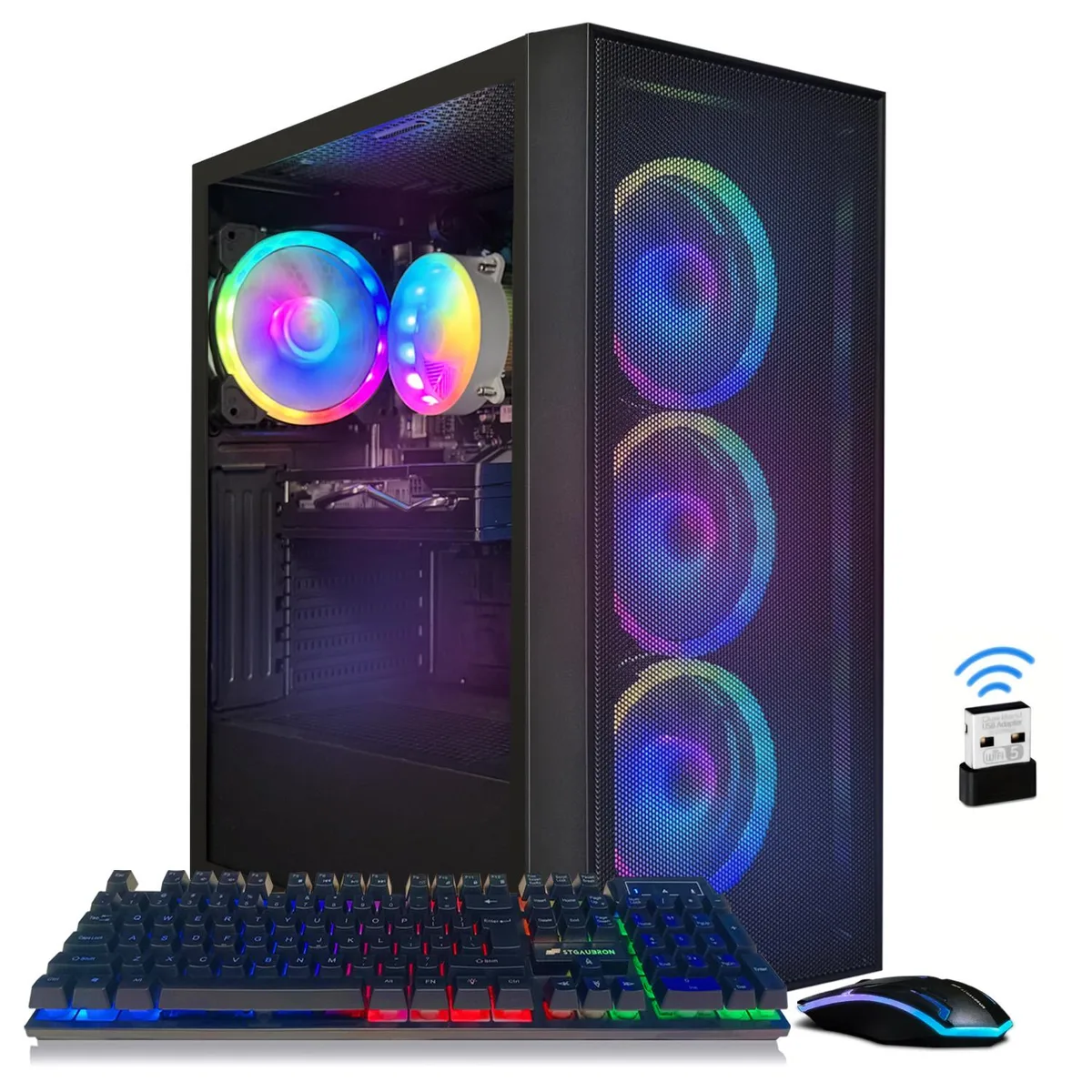 STGAubron STGAubron desktop PC Intel Core i7-8750H Radeon RX 580 8G 16GB DDR4 512GB SSD — fotografija proizvoda