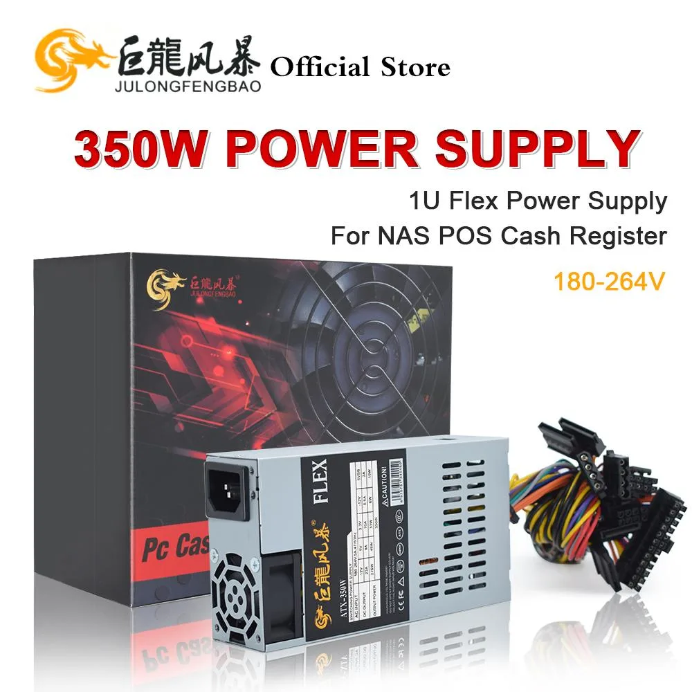 Lemincrash Lemincrash ATX-350W 1U FLEX 350W server power supply — foto produk