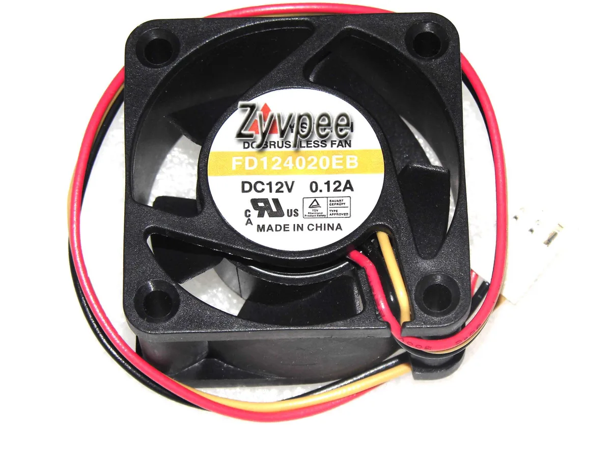 Zyvpee Zyvpee FD124020EB 40x20mm 12V 0.12A 3-pin case fan — снимка на продукта
