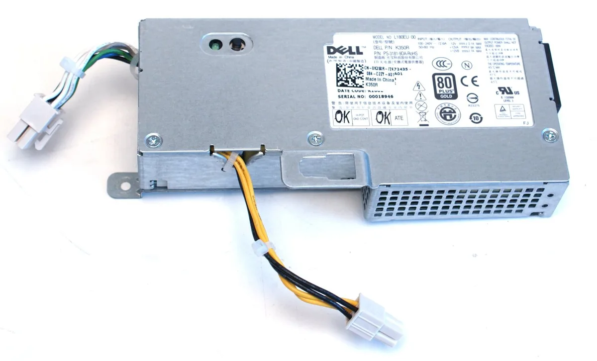 DELL DELL L180EU-00 180W power supply — product photo