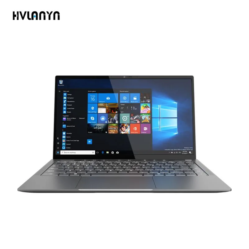 Silver 15.6 inch laptop, slim 19.3 mm profile, 1.6 kg weight