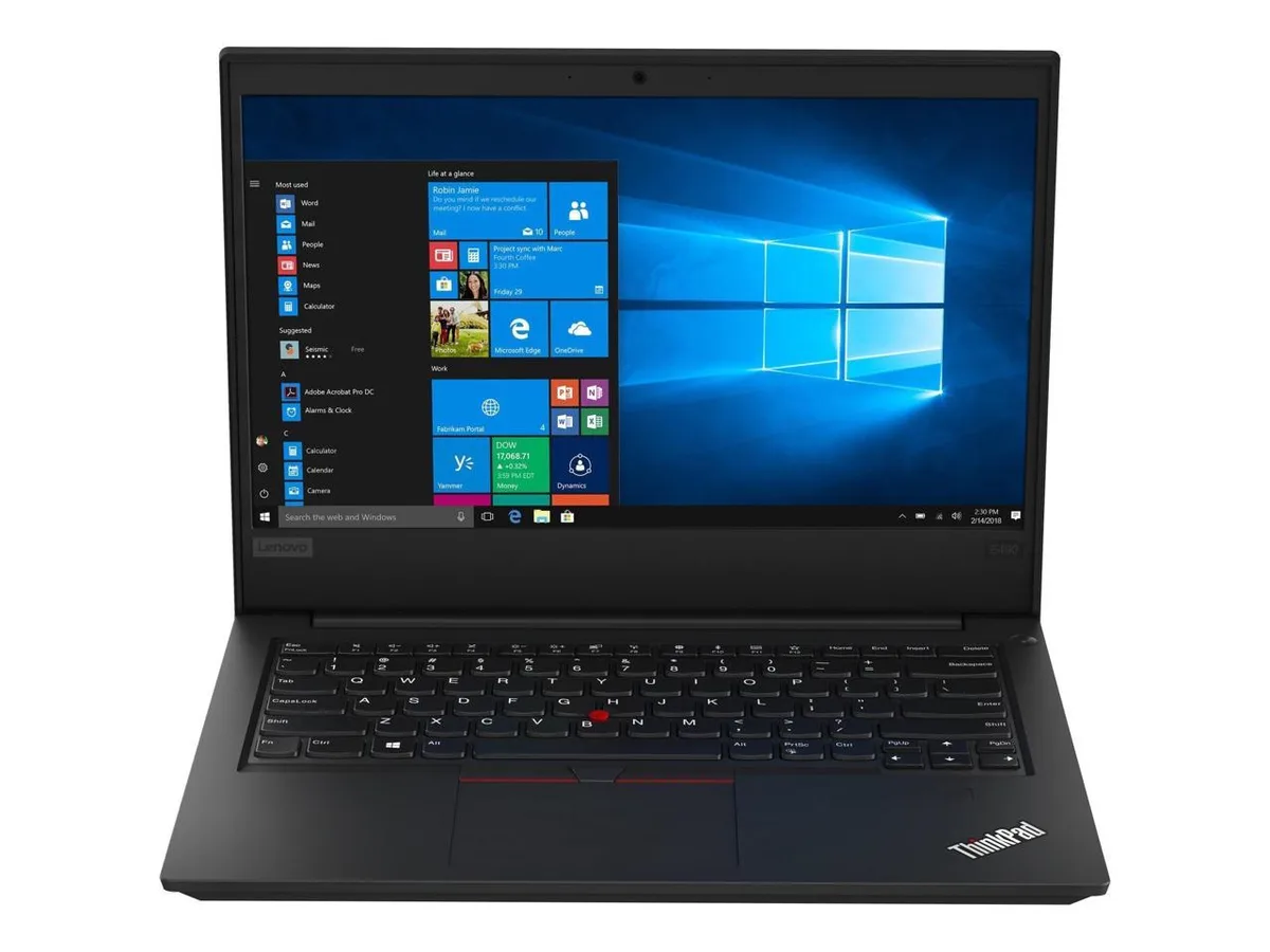 Lenovo Canada Lenovo Canada ThinkPad E490 2-in-1 laptop Core i3-8145U 8GB 128GB 14.0" 1366x768 BLACK — produktbild