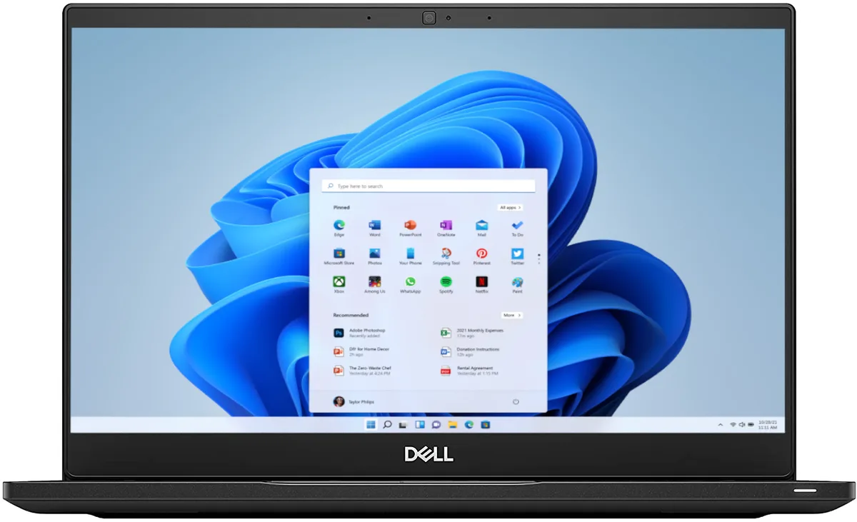 DELL DELL Latitude 7390 laptop i7-8650U 1.9GHz 16GB 1TB SSD 13.3" Touch — photo du produit