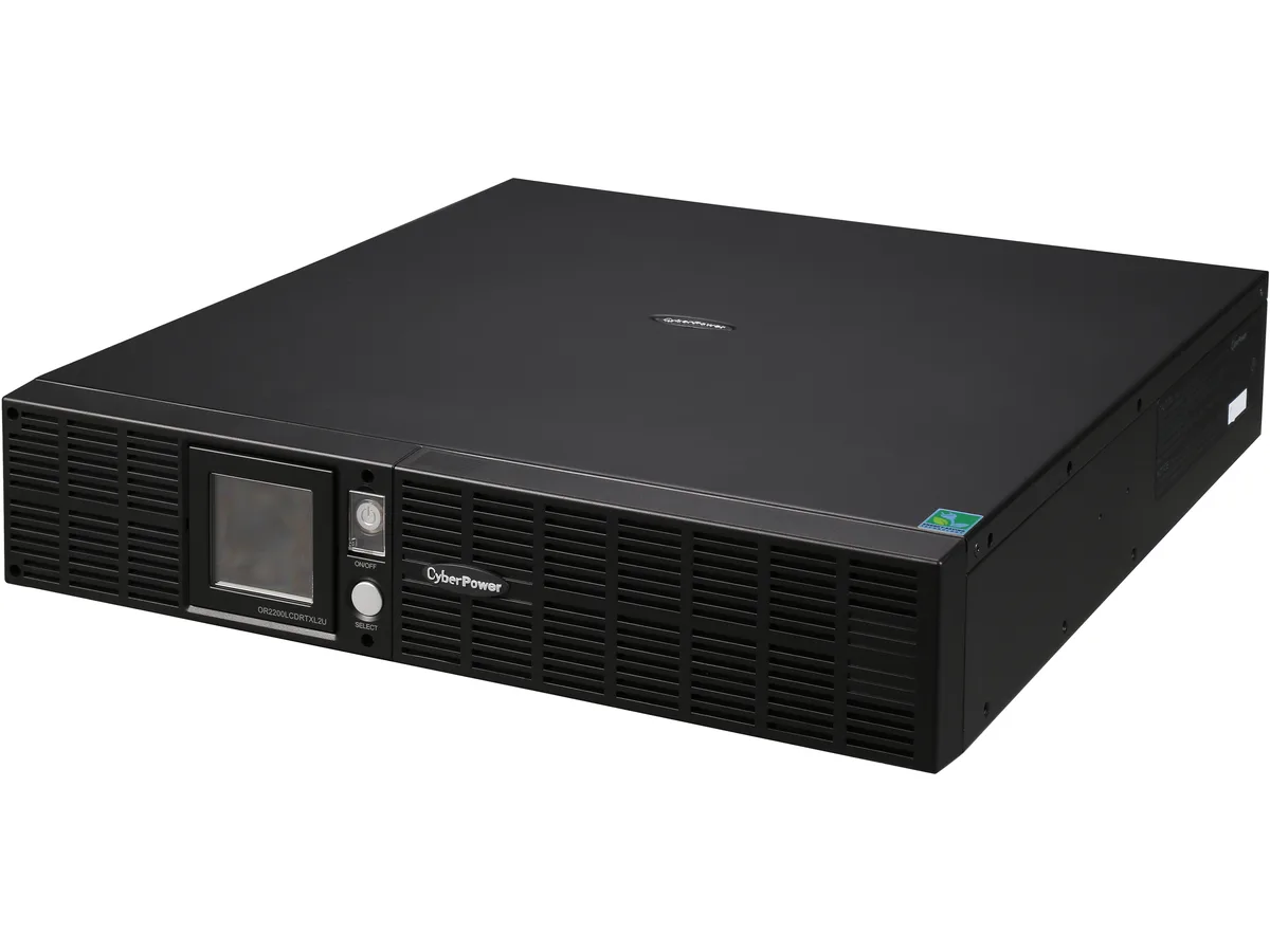 CyberPower CyberPower OR2200LCDRTXL2U UPS 2100VA 1650W 120V 8×NEMA 5-20R 2U Rack/Tower — ภาพสินค้า