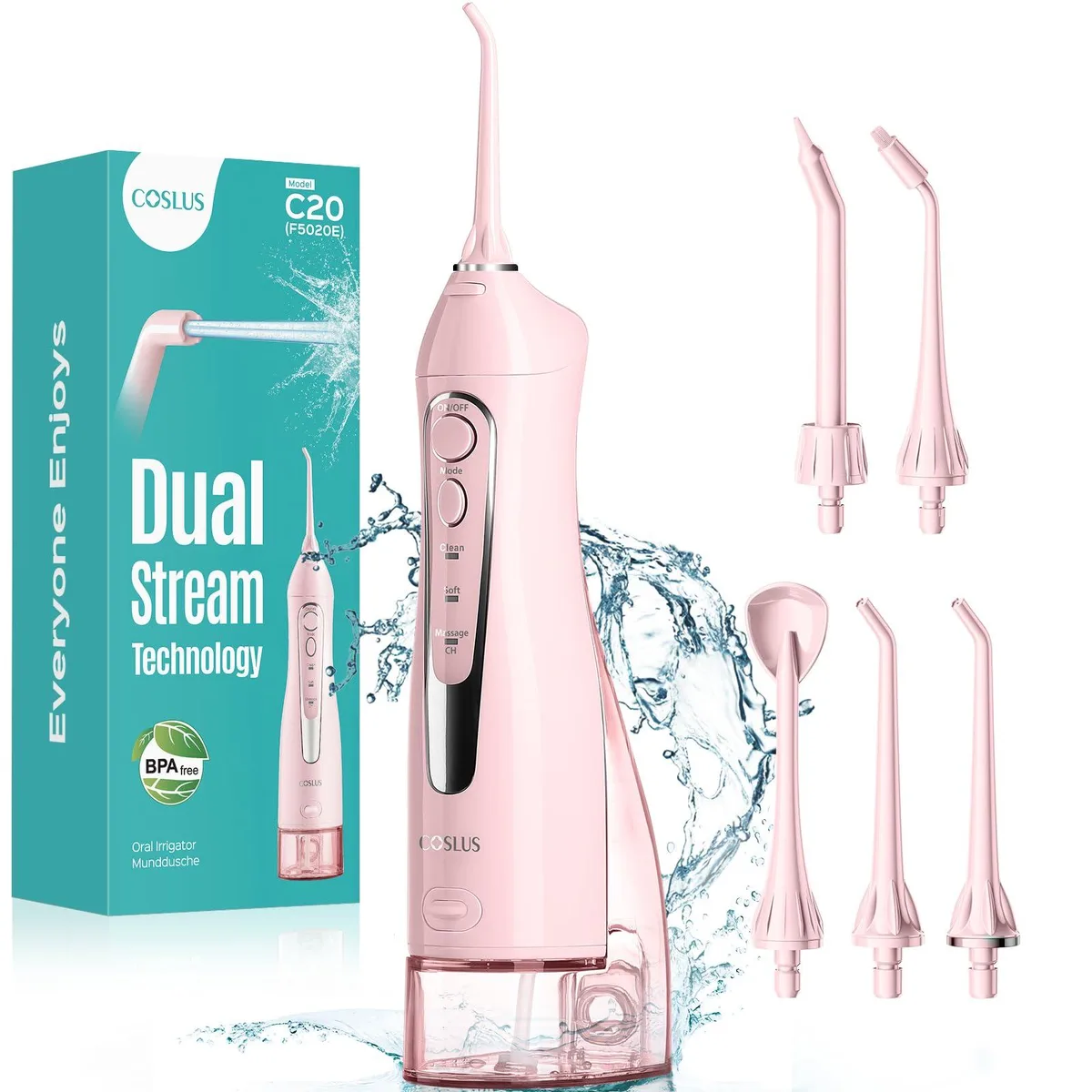  Waterpik W40 Oral Care 300ml White — foto produk
