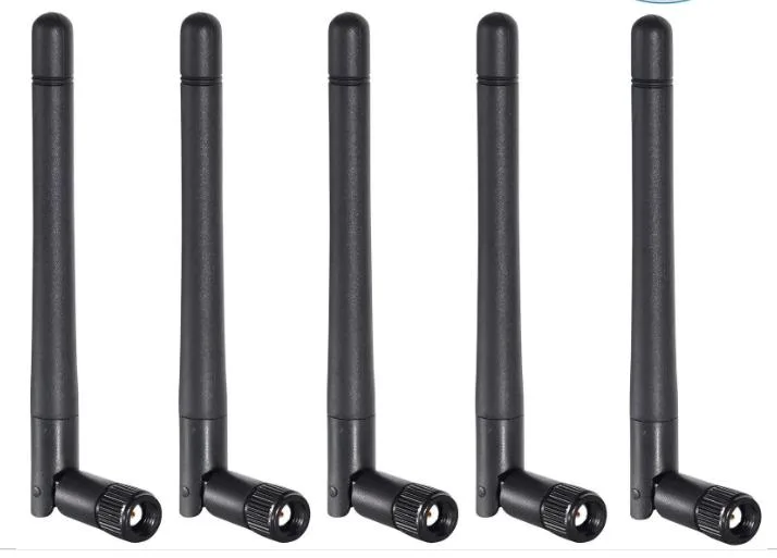 JacobsParts Inc. JacobsParts ANT-2DBI 2.4GHz/5GHz RP-SMA Antenna 5 Pack — 商品写真