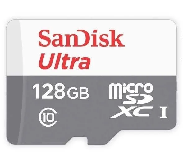 SanDisk SanDisk SDSQUNS-128G Ultra 128GB microSDXC Class 10 UHS-I 80MB/s memory card — fotografija proizvoda