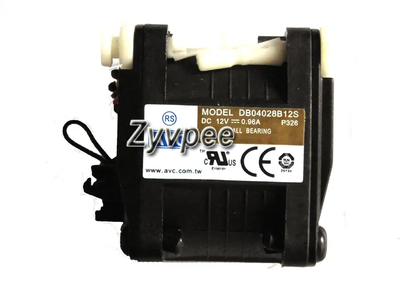 Zyvpee Zyvpee DB04028B12S P326 40x28mm 12V .96A 4-wire case fan — 商品照片